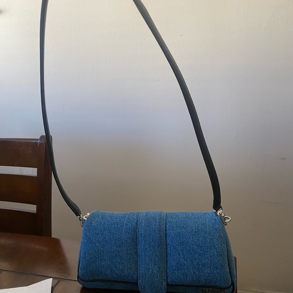 Jacquemus Denim Blue Shoulder Bag - Picture 10 of 12